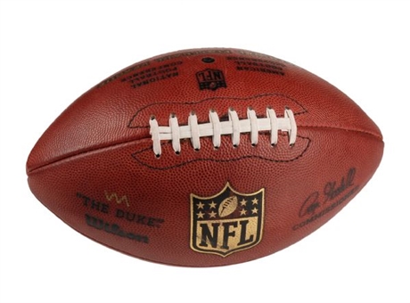 2013 Game Used NFL Football From Washington Redskins vs Dallas Cowboys Game On October 13 at AT&T Stadium (MeiGray)